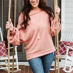 Pink lightweight sweater